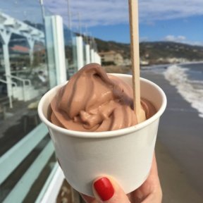 Gluten-free soft serve from Malibu Farm Restaurant